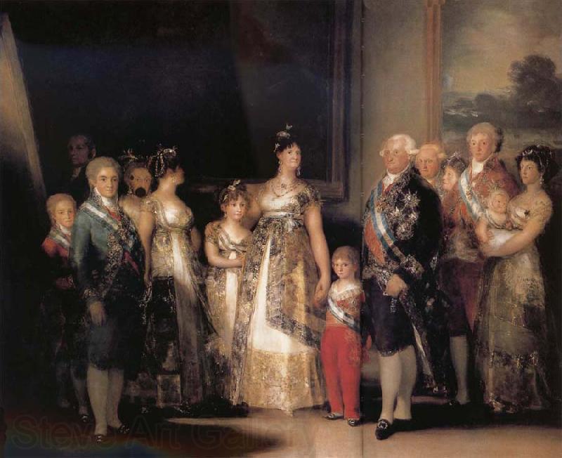 Francisco Goya The Family of Charles IV France oil painting art